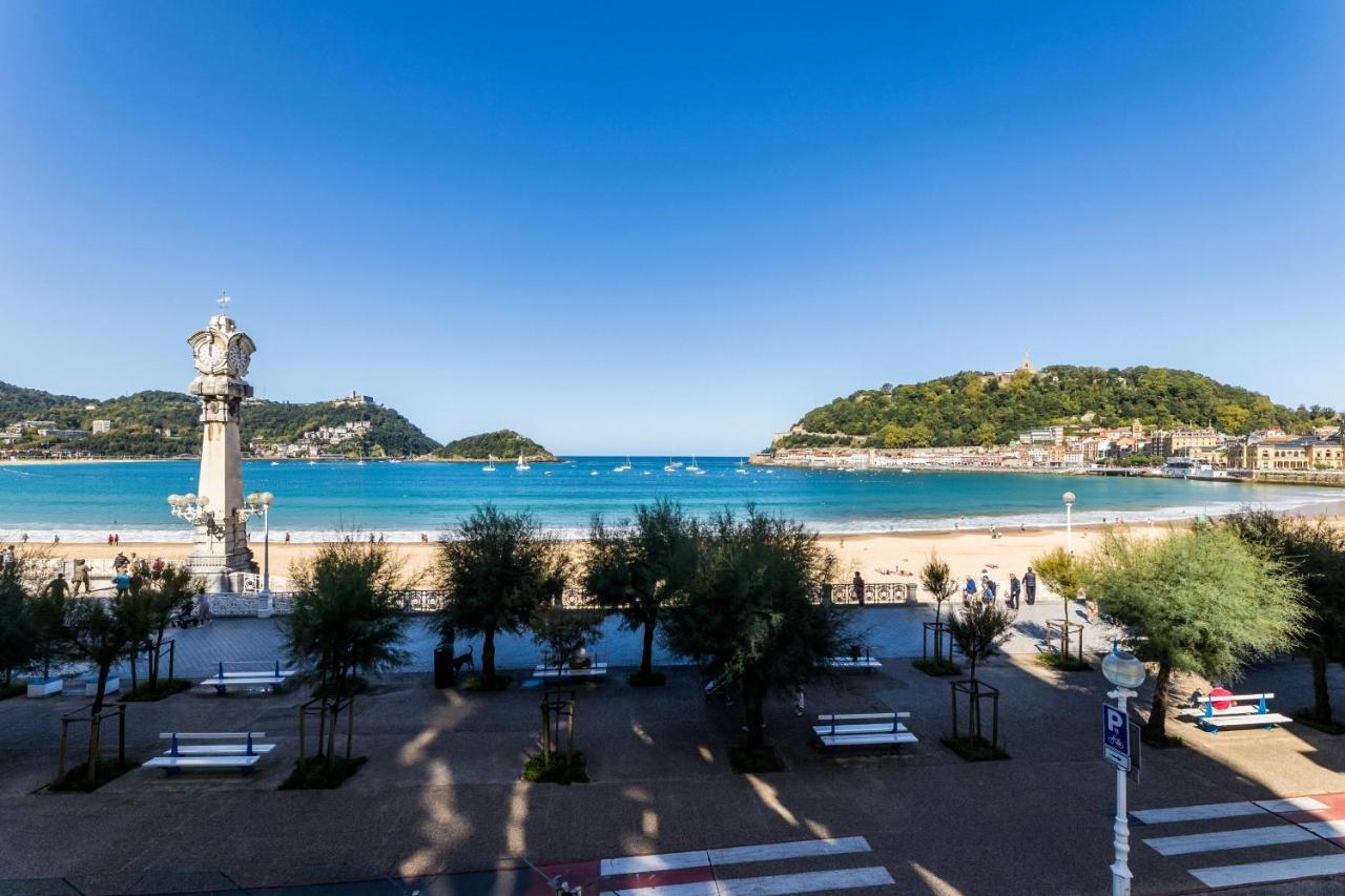 La Concha Beachview By Sweet Home Ss Rentals San Sebastián Exterior foto