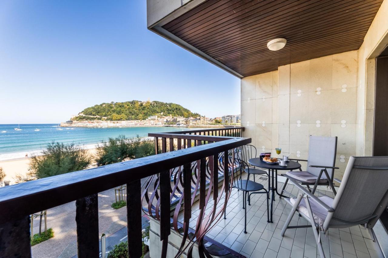 La Concha Beachview By Sweet Home Ss Rentals San Sebastián Exterior foto